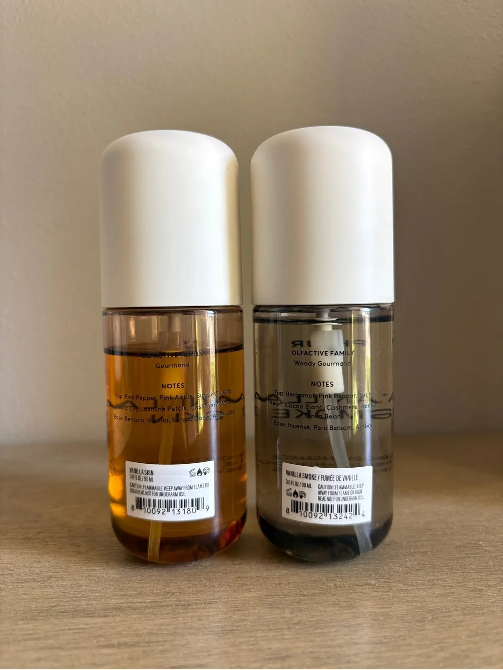 Phlur Vanilla Smoke & Vanilla Skin - 3oz Each